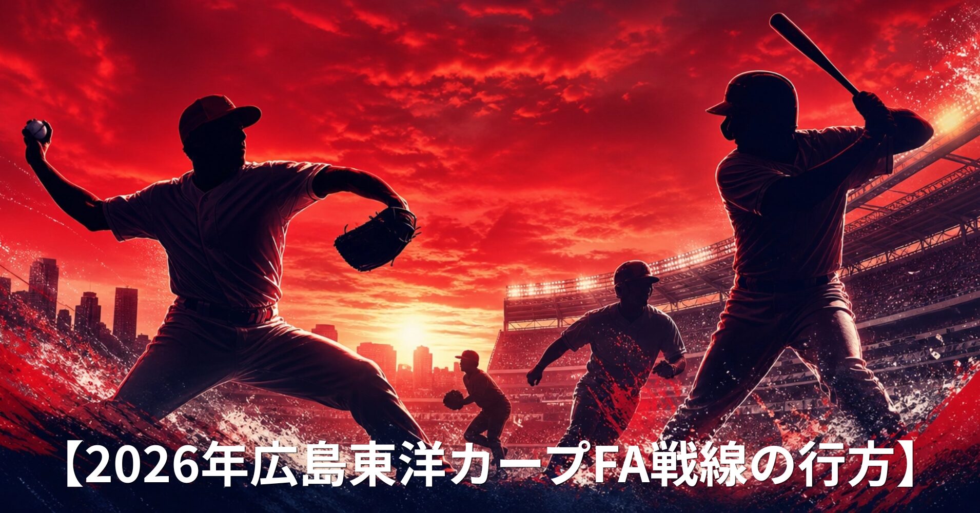 【2026年広島東洋カープFA戦線の行方】主力選手の去就を分析