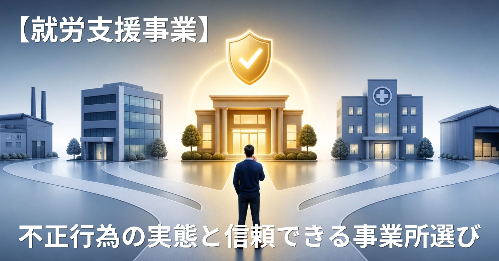 【就労支援事業】 不正行為の実態と信頼できる事業所選び