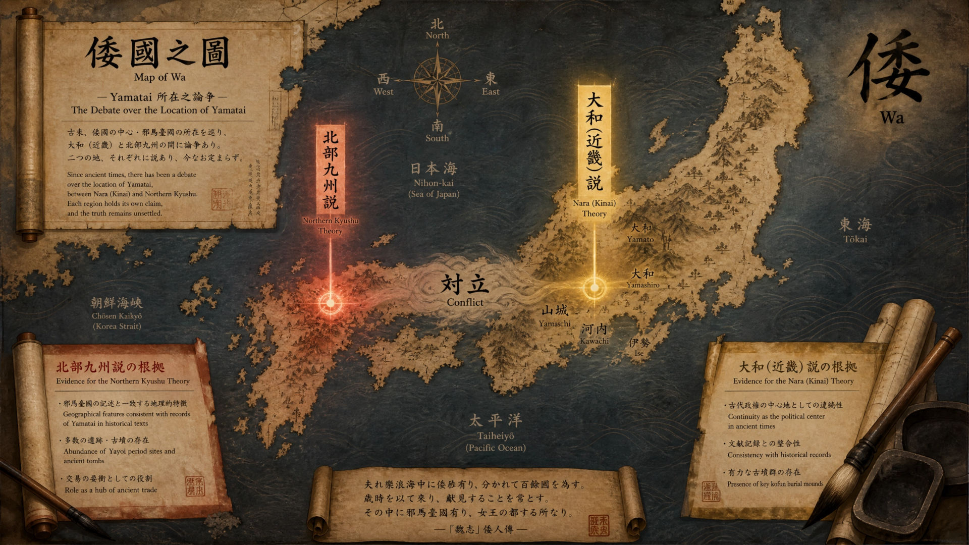 【日本史の謎】モモソヒメと卑弥呼の同一人物説!箸墓古墳と邪馬台国の封印