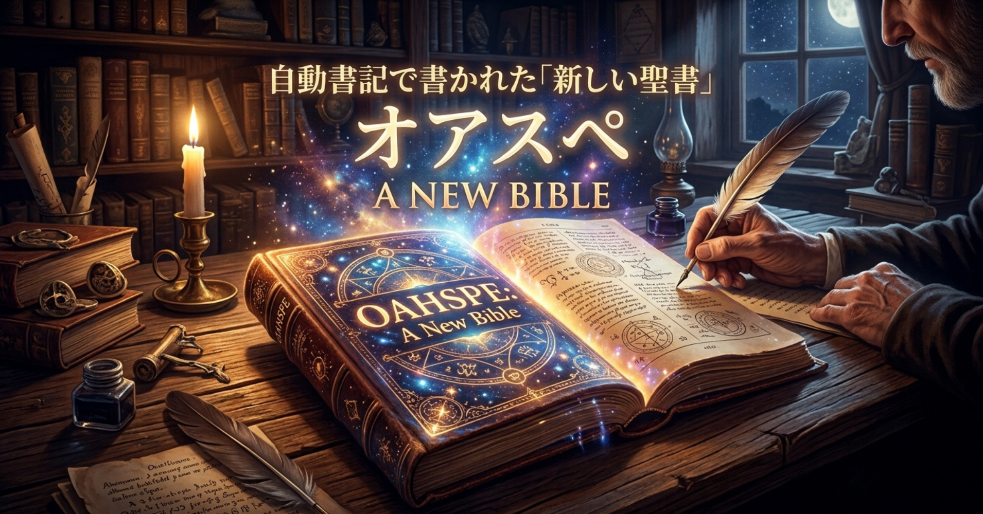 【オアスペ（Oahspe）とは？】 自動書記で書かれた 「新しい聖書（A New Bible）」」の正体は？